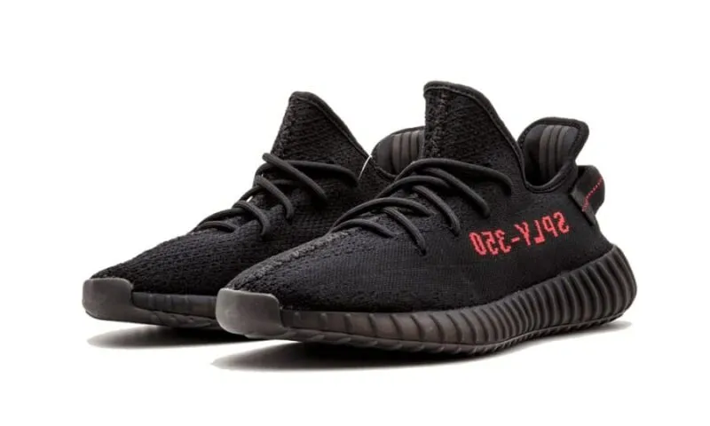 smart sneakers yeezy boost 350 v2 black red smart sneakers 3