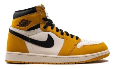 smart sneakers air jordan 1 retro high og yellow ochre smart sneakers 4