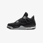 air jordan 4 retro black canvas smart sneakers 1