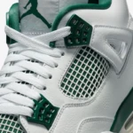air jordan 4 retro oxidized green smart sneakers 6