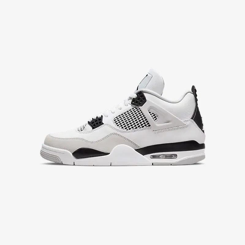 smart sneakers 1 Air Jordan 4 Retro Military Black