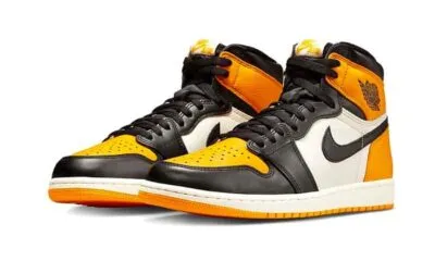 smart sneakers air jordan 1 high taxi yellow toe smart sneakers