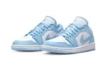 smart sneakers air jordan 1 low aluminium ice blue smart sneakers 1