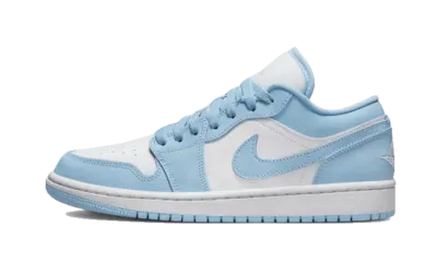 smart sneakers air jordan 1 low aluminium ice blue smart sneakers