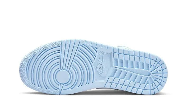 AIR JORDAN 1 LOW ALUMINIUM ICE BLUE - imagine 3