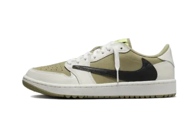 smart sneakers air jordan 1 low golf travis scott neutral olive smart sneakers 1