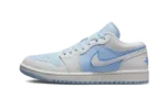 smart sneakers air jordan 1 low se reverse ice blue smart sneakers