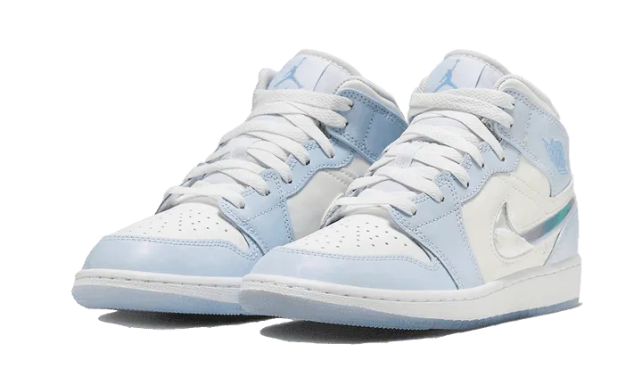 smart sneakers air jordan 1 mid glitter swoosh smart sneakers 4