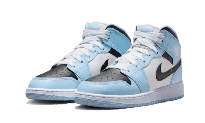 smart sneakers air jordan 1 mid ice blue smart sneakers 1