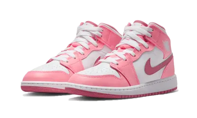 smart sneakers air jordan 1 mid rose whisper smart sneakers 1