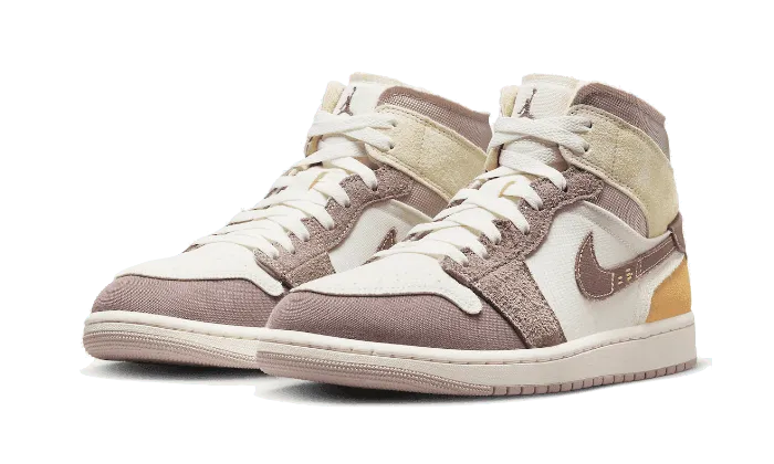 smart sneakers air jordan 1 mid se craft sail taupe haze smart sneakers 2