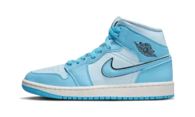 smart sneakers air jordan 1 mid se ice blue smart sneakers 1
