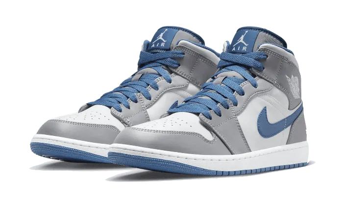 smart sneakers air jordan 1 mid true blue smart sneakers 1