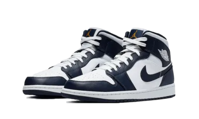 smart sneakers air jordan 1 mid white metallic gold obsidian smart sneakers 2