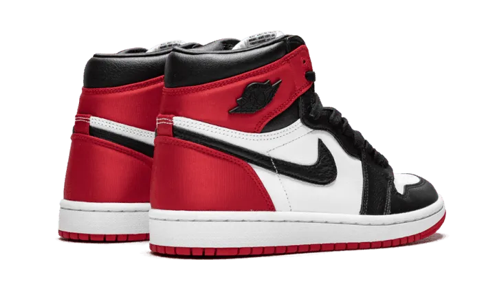 Air Jordan 1 Retro High Satin Black Toe - imagine 3