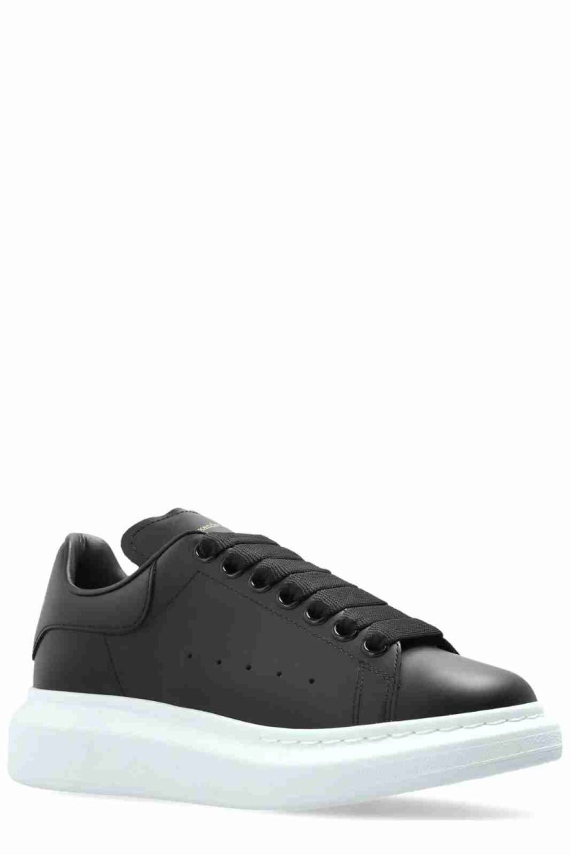 Alexander McQueen Oversized Sneaker Black/White - imagine 7
