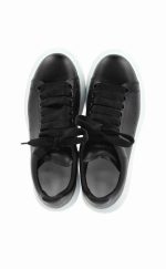 Alexander McQueen Oversized Sneaker Black/White - imagine 4