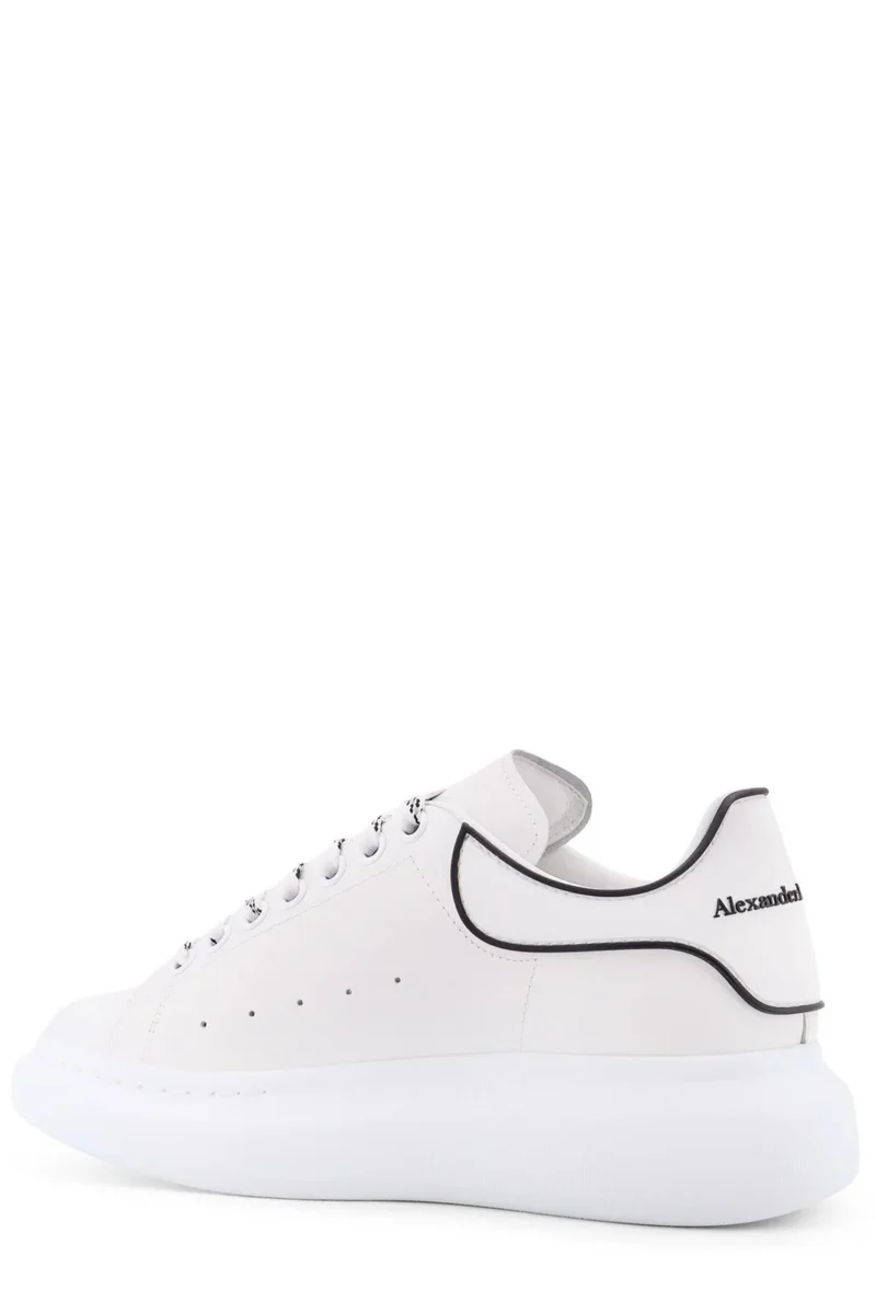 Alexander McQueen Oversized White Lace Up - imagine 4
