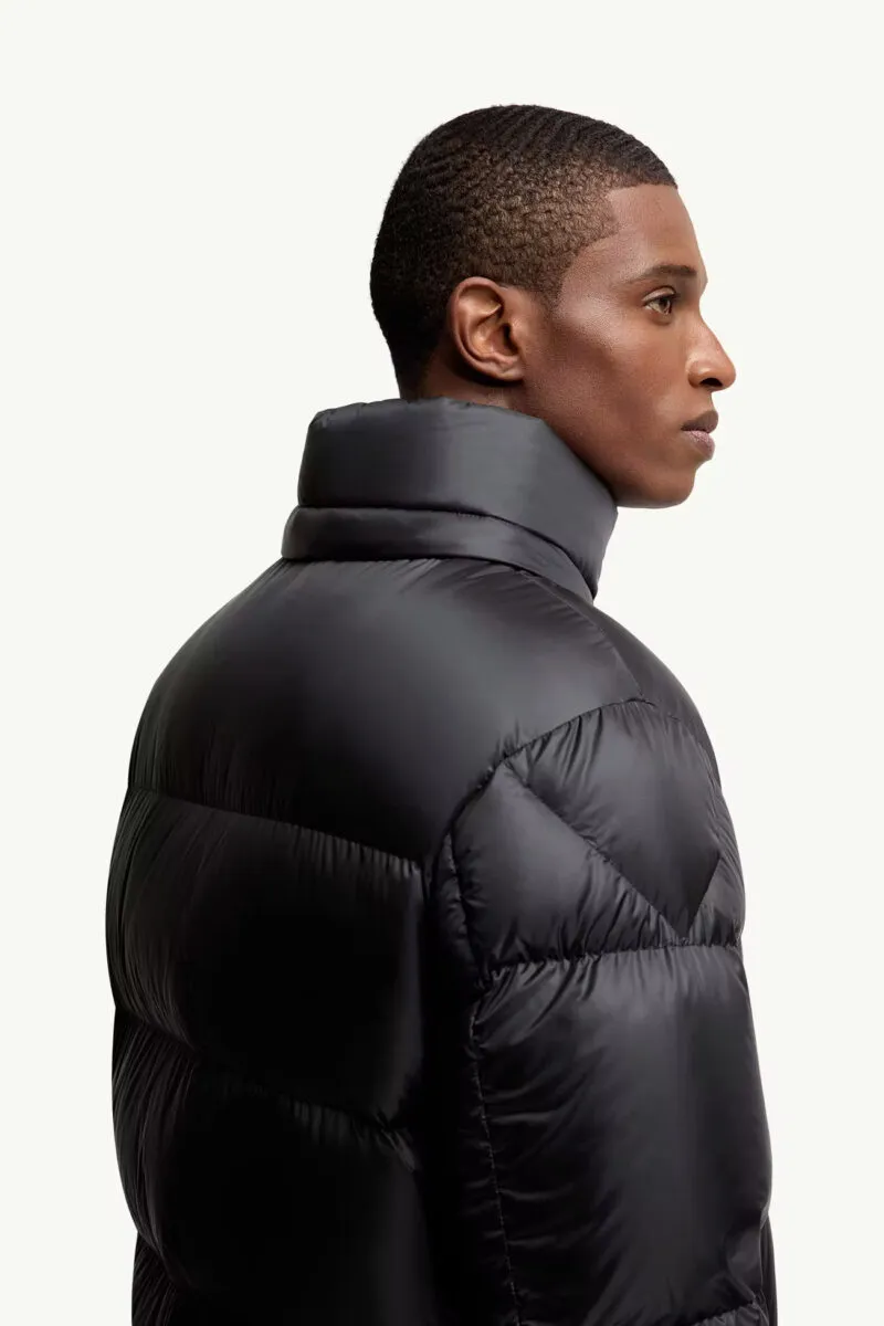 Geaca Moncler Couyere Hooded Short Down Black - imagine 7