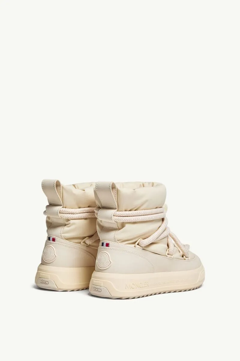 Ghete de Iarna Moncler Altive Mid Snow Boots Cream - imagine 7