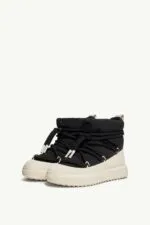 Ghete de Iarna Moncler Altive Mid Snow Boots Black - imagine 3
